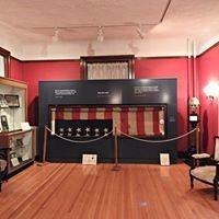 The Lincoln Flag is a large 36-star flag used for decoration in Ford's Theatre on April 14, 1865, the night President Lincoln was shot.  The flag was placed under his head while he lay on the floor of the Presidential Box, dying.